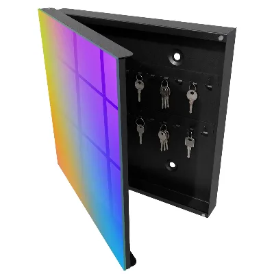 Schlüsselschrank Farbverlauf