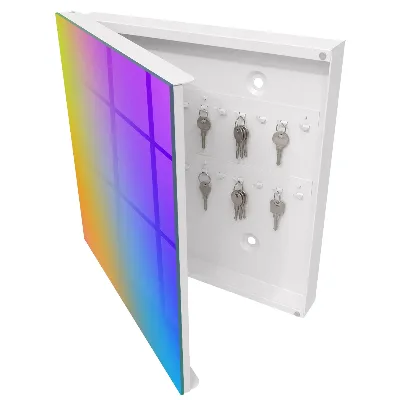 Schlüsselschrank Farbverlauf