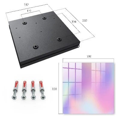 Schlüsselschrank für den Flur Pastellwelle