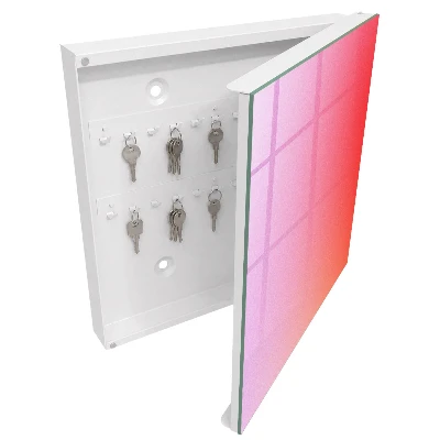 Schlüsselkasten modern Bunter Nebel