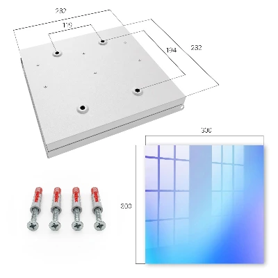 Schlüsselschrank für den Flur Ruhiger Gradient