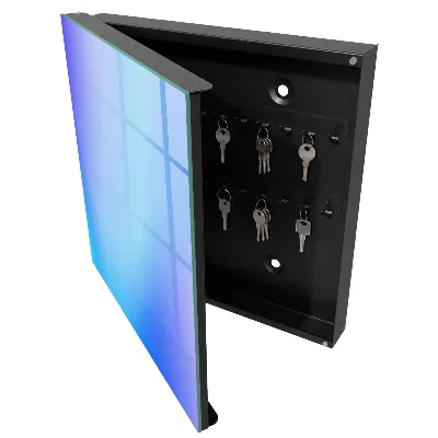 Schlüsselschrank für den Flur Ruhiger Gradient