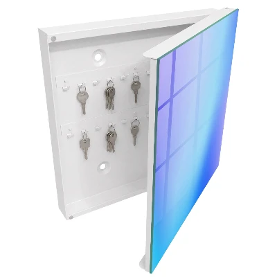 Schlüsselschrank für den Flur Ruhiger Gradient