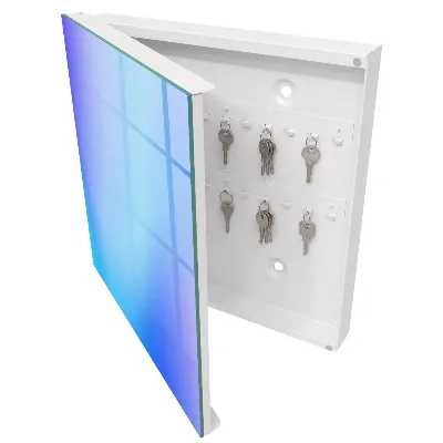 Schlüsselschrank für den Flur Ruhiger Gradient