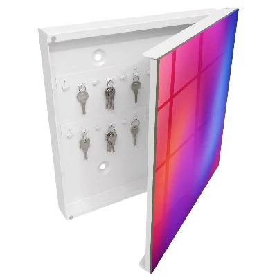Schlüsselkasten modern Farbenfrohe Freude