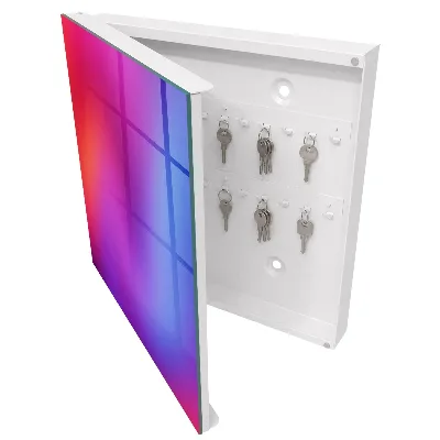 Schlüsselkasten modern Farbenfrohe Freude
