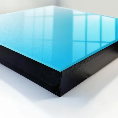 Schlüsselschrank Blauer Farbverlauf