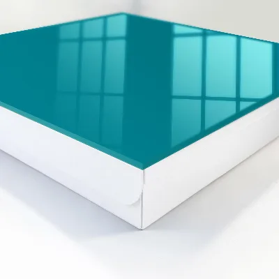 Schlüsselkasten modern Kühles Türkis