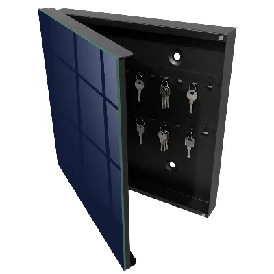 Schlüsselschrank Dunkelmarineblau