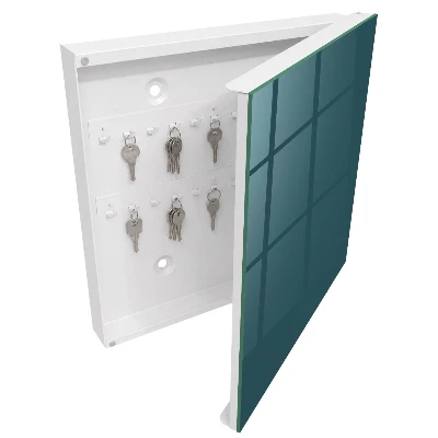 Schlüsselschrank Dunkeltürkis