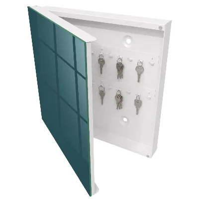Schlüsselschrank Dunkeltürkis