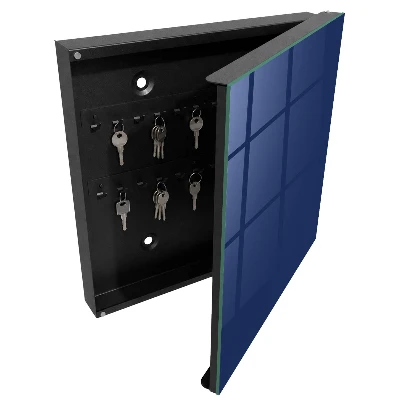Schlüsselschrank für den Flur Leuchtendes Marineblau