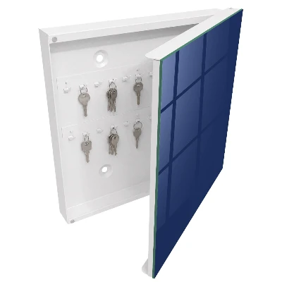 Schlüsselschrank für den Flur Leuchtendes Marineblau