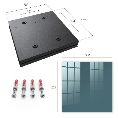 Schlüsselkasten modern Mattes Türkis