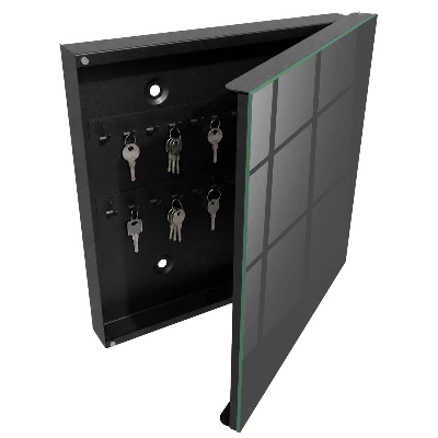 Schlüsselschrank Dunkelgrau