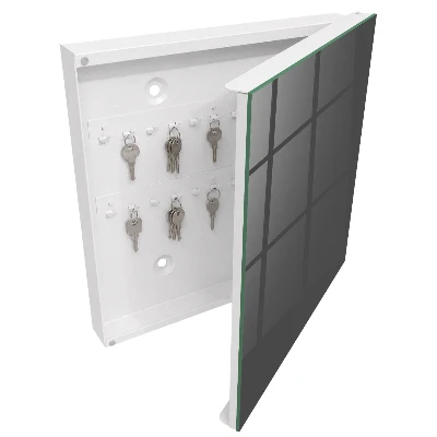 Schlüsselschrank Dunkelgrau