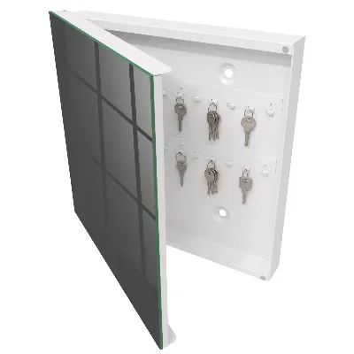 Schlüsselschrank Dunkelgrau