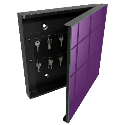 Schlüsselschrank Kräftiges Lila