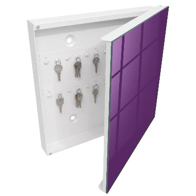 Schlüsselschrank Kräftiges Lila