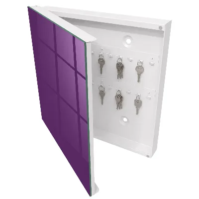 Schlüsselschrank Kräftiges Lila