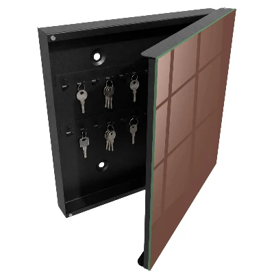 Schlüsselschrank Braune Farbe