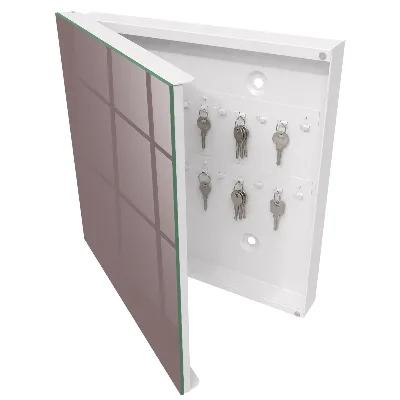 Schlüsselschrank für den Flur Aschbraun