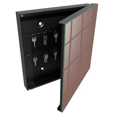 Schlüsselschrank für den Flur Pastellbraun