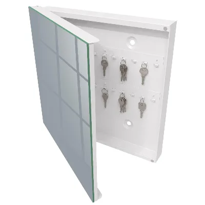 Schlüsselkasten modern Grau