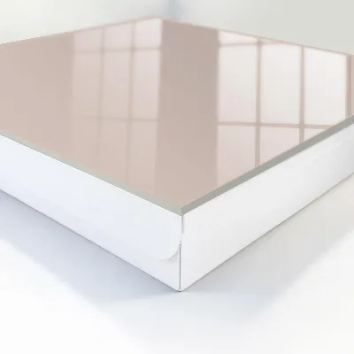 Schlüsselkasten modern Warmes, gedecktes Beige