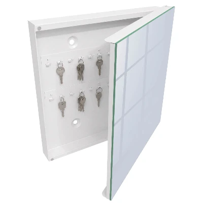 Schlüsselschrank Graublau