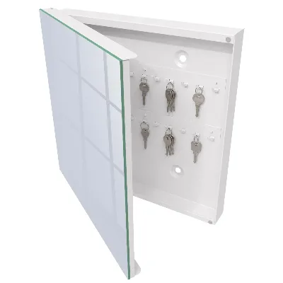 Schlüsselschrank Graublau