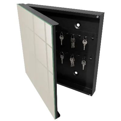 Schlüsselschrank für den Flur Warmer Stein