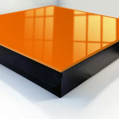 Schlüsselschrank für den Flur Kräftiges Orange