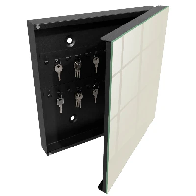 Schlüsselschrank Cremefarbener Stein