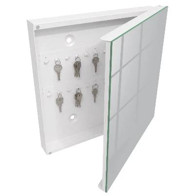 Schlüsselschrank Glattes Grau
