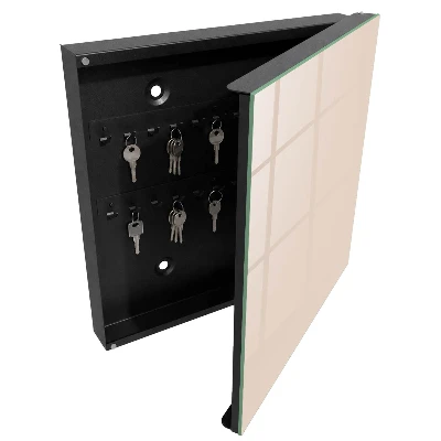 Schlüsselschrank für den Flur Warmes Beige