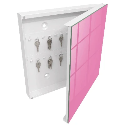 Schlüsselschrank Kühles Rosa
