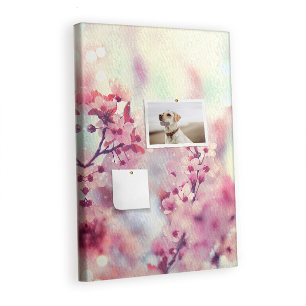 Bilder-korktafel Frühlingsblumen