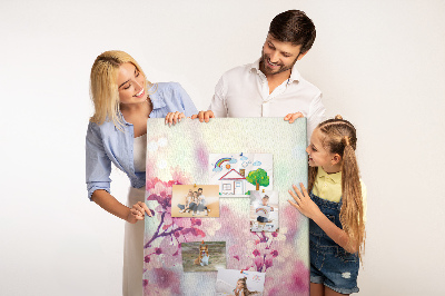 Bilder-korktafel Frühlingsblumen