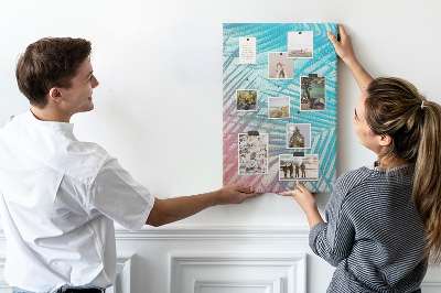 Bilder-korktafel Palmenblätter