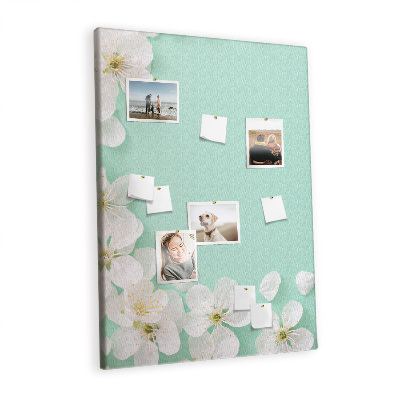 Bilder-korktafel Blütenblüten