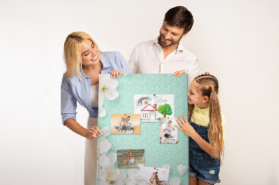 Bilder-korktafel Blütenblüten