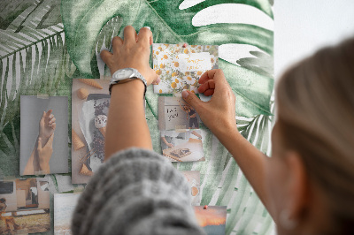 Pinnwand Aquarellblätter