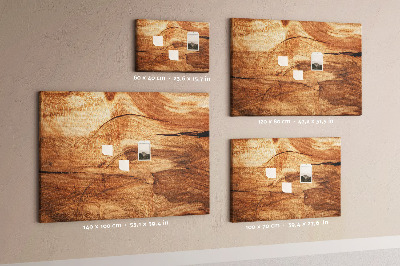 Bilder mit kork rückwand Holzkarton