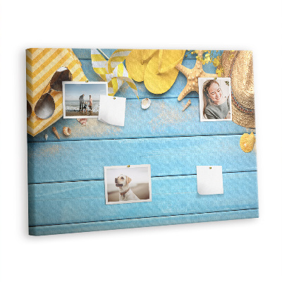 Bilder mit kork rückwand Strandzubehör
