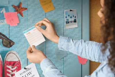 Bilder mit kork rückwand Der erste sommertag