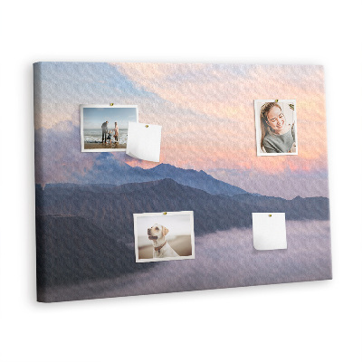 Kork pinnwand Eine schöne landschaft