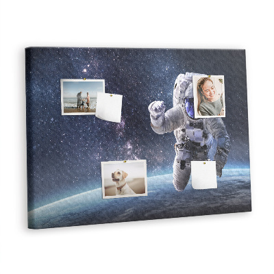 Bilder-korktafel Astronaut