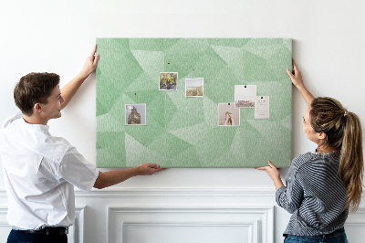 Bilder-korktafel Dreiecksabstraktion