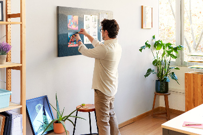 Bilder mit kork rückwand Landschaft abstraktion